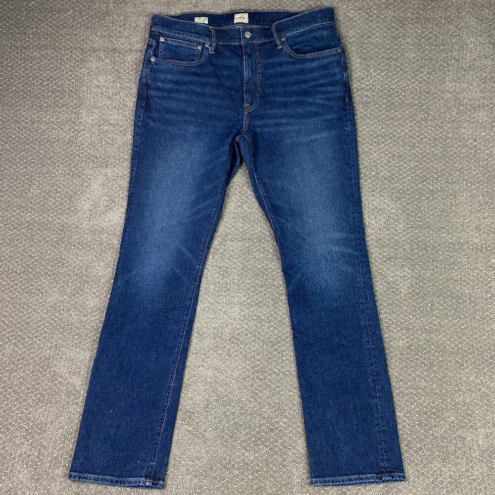 J. CREW 770 Stretch Jeans Men's 36 x 34 Fits 38 x 34 Blue